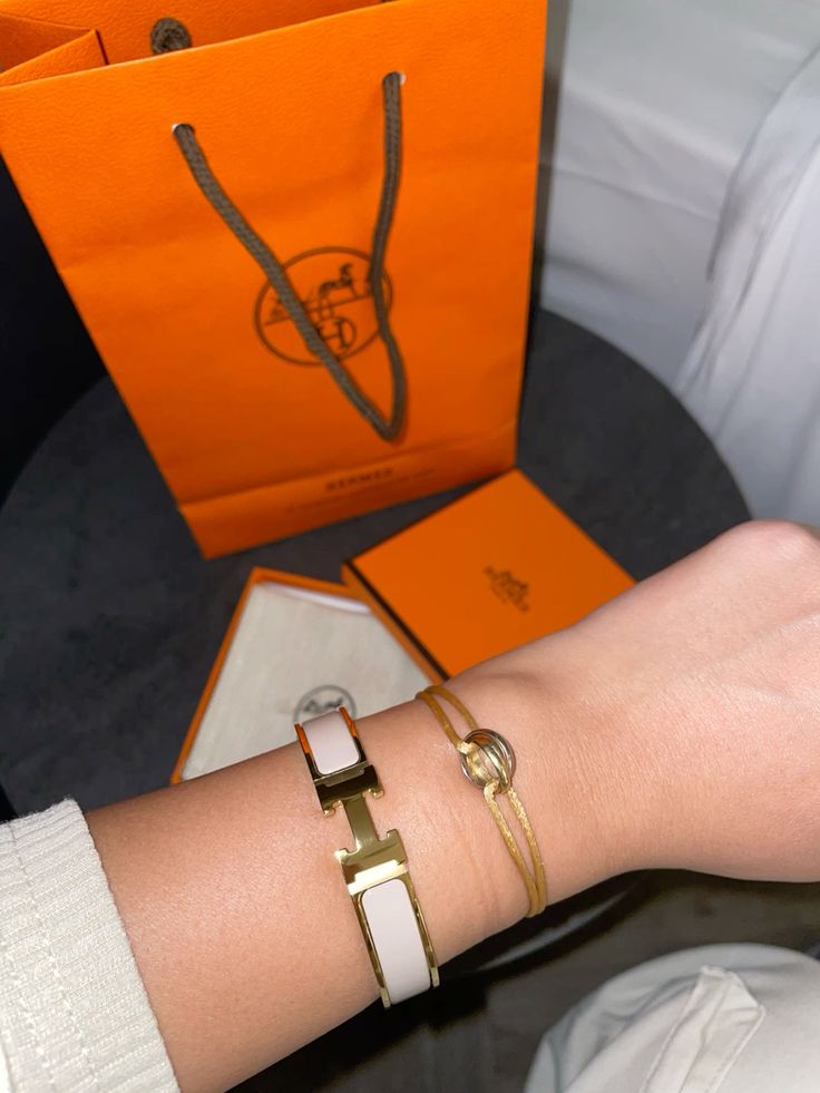 Bracelet Clic H - White