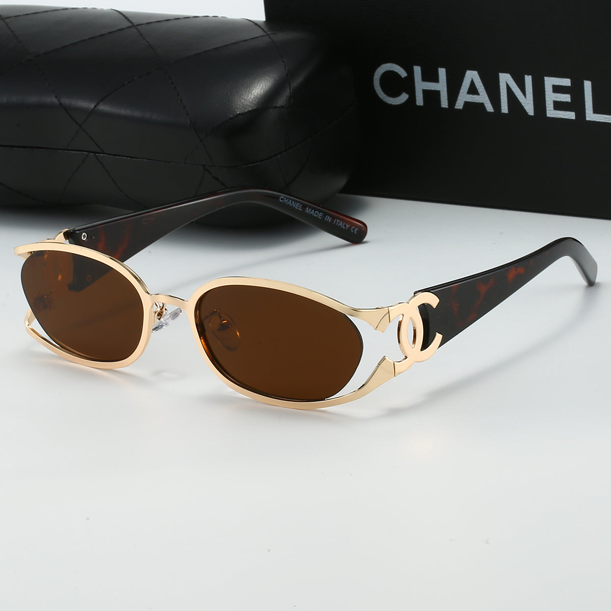 Chanel Logo Sunglasses