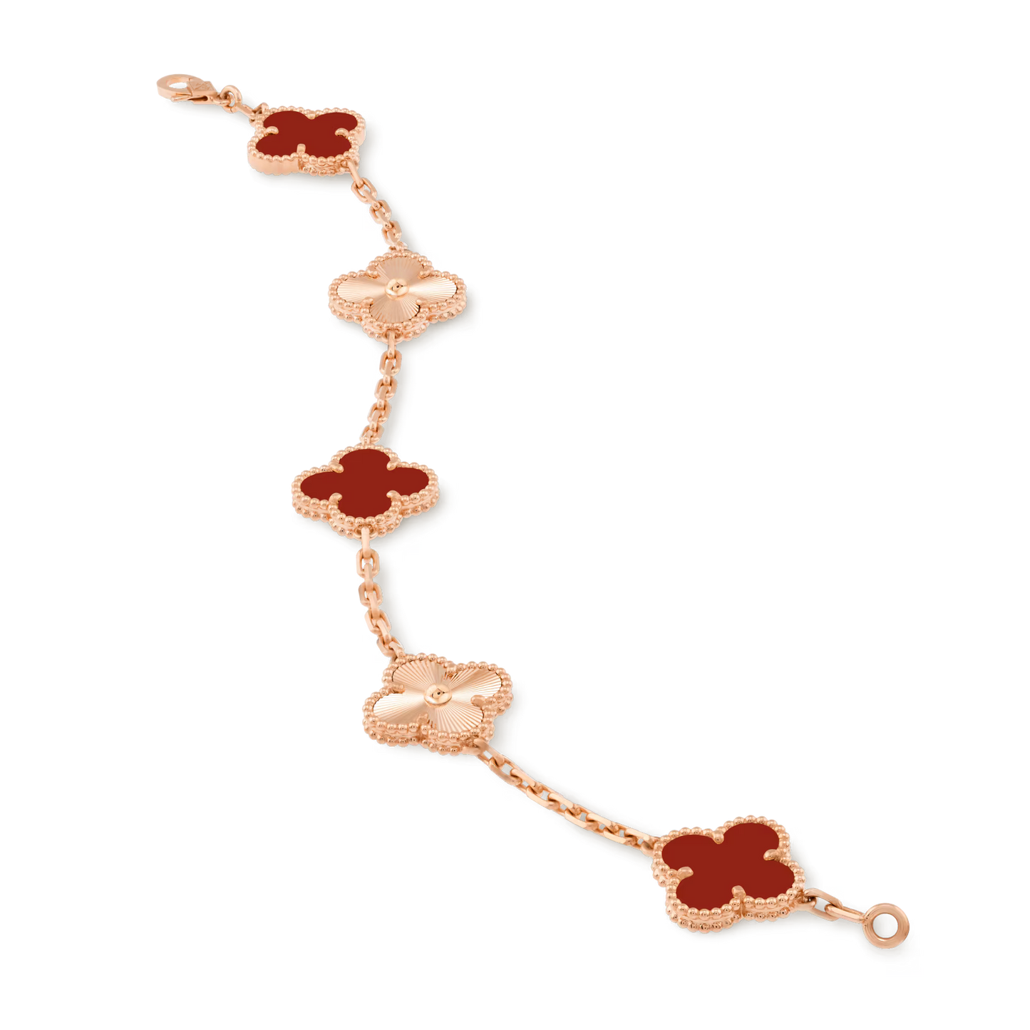 Bracelet 5 Motifs VC - Red
