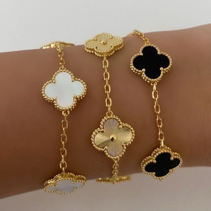 Bracelet 5 Motifs VC - Gold