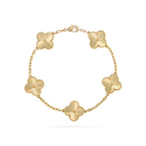Bracelet 5 Motifs VC - Gold