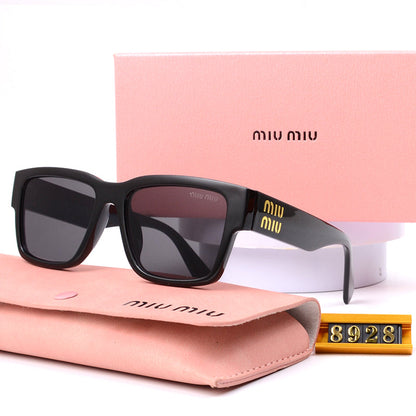 Miu Miu Rectangular Sunglasses with Logo