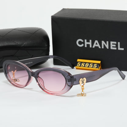 Chanel Oval Sunglasses