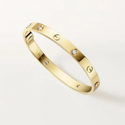 Bracelet Love Diamonds CR Gold