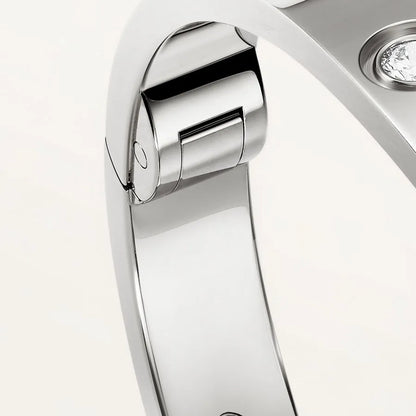 Bracelet Love Diamonds CR Silver