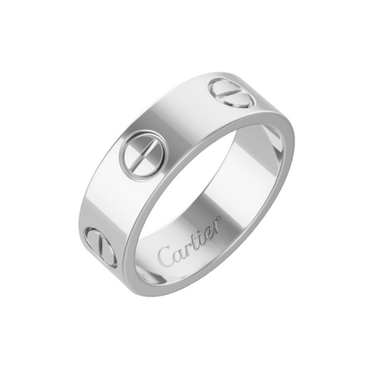 Ring Love CR Silver