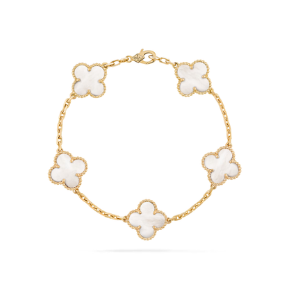 Bracelet 5 Motifs VC - White