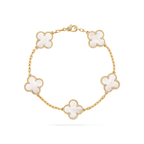 Bracelet 5 Motifs VC - White