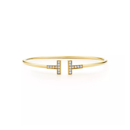 Bracelet T Wire Diamants TF Gold