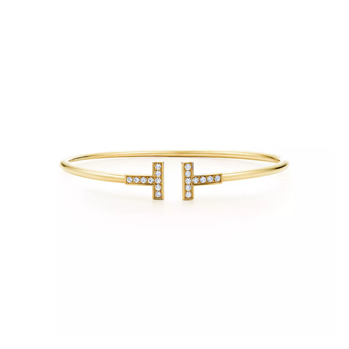 Bracelet T Wire Diamants TF Gold