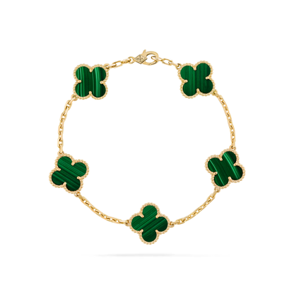 Bracelet 5 Motifs VC - Green