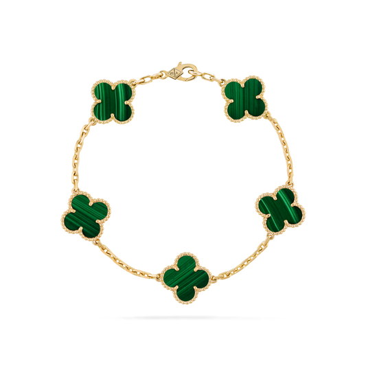 Bracelet 5 Motifs VC - Green
