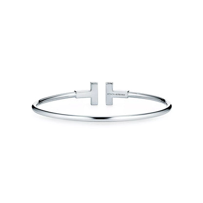 Bracelet T Wire Diamants TF Silver